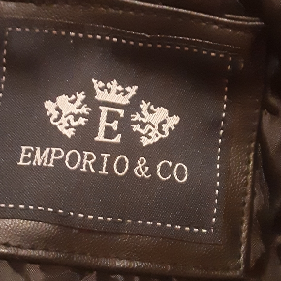 Emporio & Co leather jacket - Picture 3 of 3